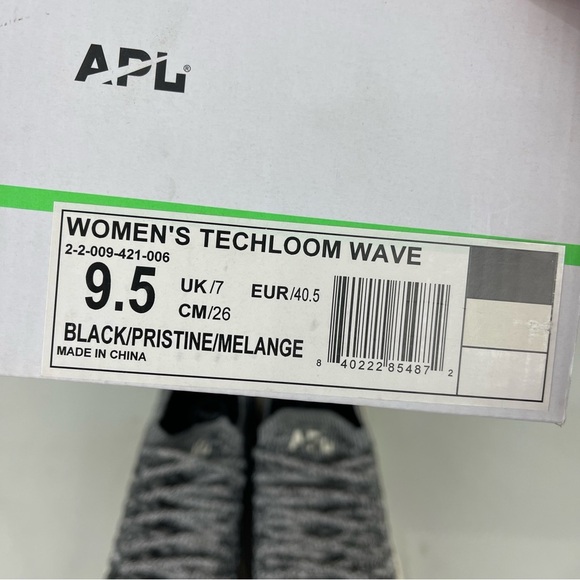 APL Techloom Wave Slip-On Running Shoes Women’s 9.5 Black Cushioned Lightweight - Picture 10 of 10